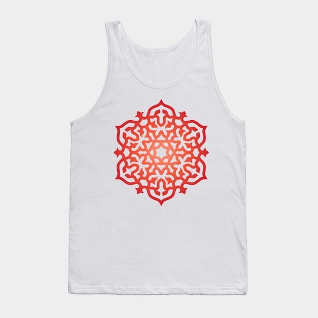 MANDALA T-SHIRT MANDALA 030 Tank Top by abcmandalaclothing